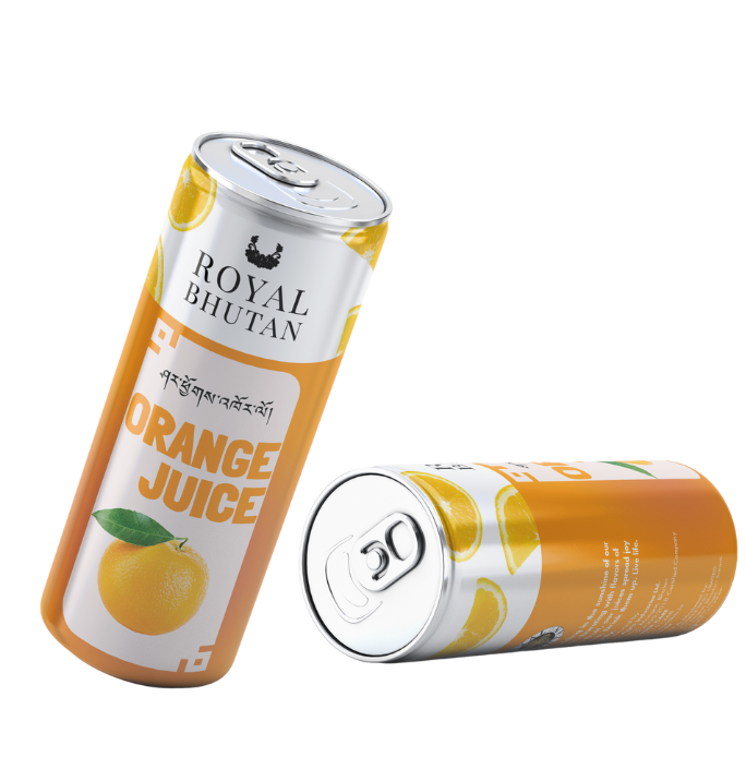 Royal bhutan orange juice