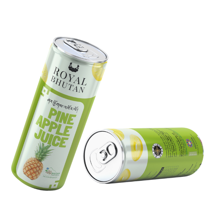 Royal bhutan pine apple juice